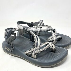 Chaco Zx2 Gray and Black Sandals Size 8